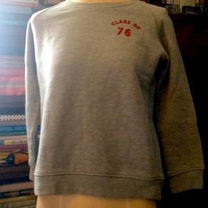 Bellerose  sweatshirt - class of 76 - size xs